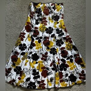 Sydney Joy Strapless Floral dress